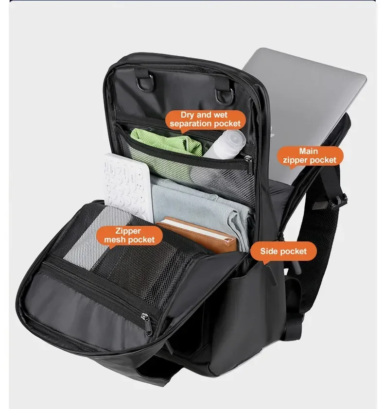 Outdoor Multifunctional Training Travel Nylon Simple Backpack