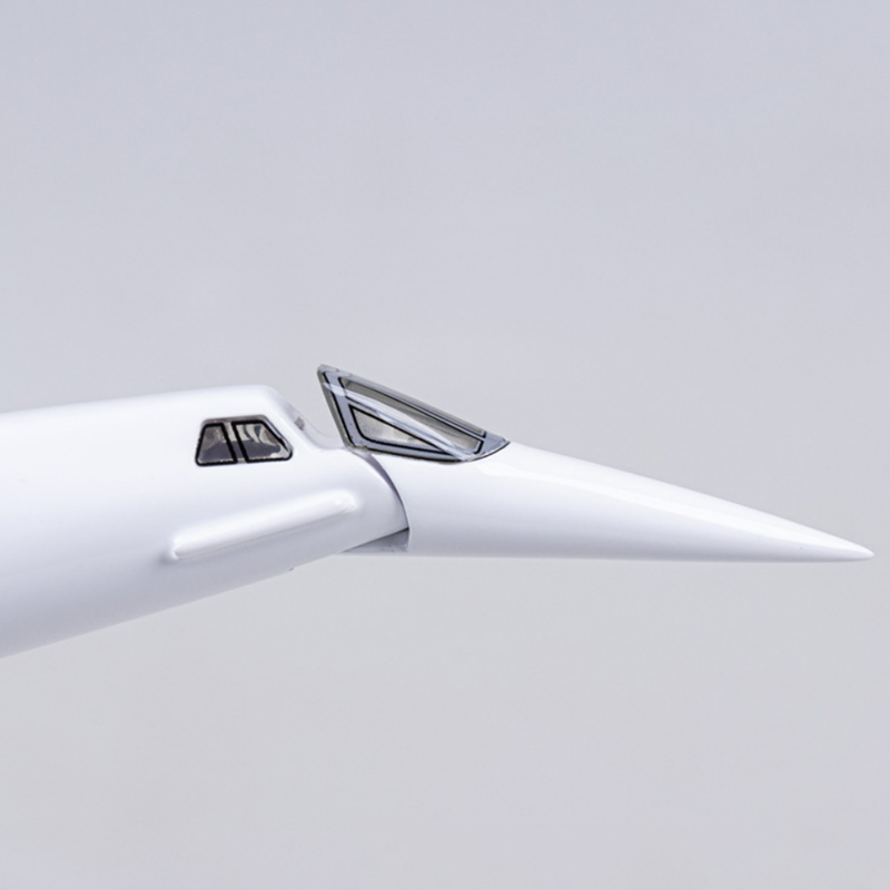 Air France Airline Concorde Airplane Model (1/125 Scale 50CM)