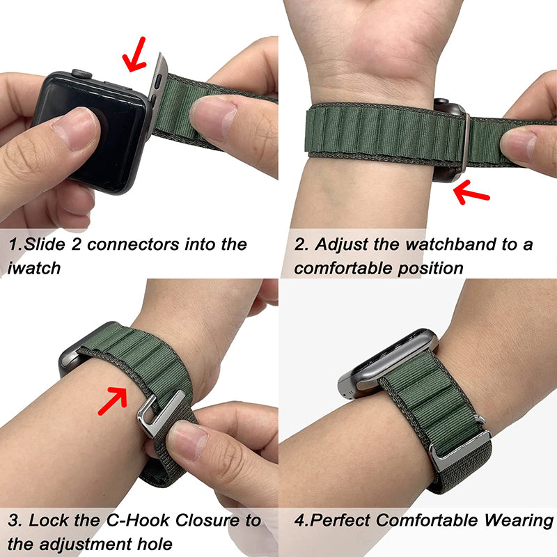 Alpine Loop Strap For Apple Watch Band Bracelet