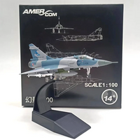 Thumbnail for Dassault Mirage 2000 France Air Force Aircraft Airplane Fighter Airplane Mode (1/100 Scale)