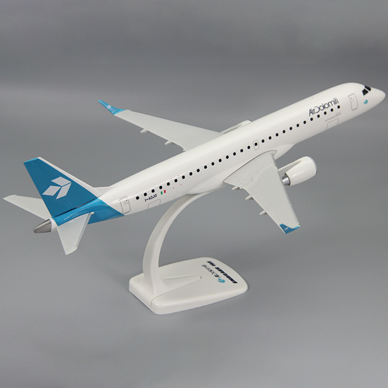 Italy Air Dolomiti E195  E-195  Airplane Model (1/100 Scale)