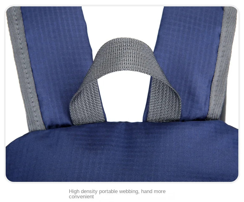 Folding Bag Outdoor Leisure Backpack Fashionable Lightweight Versatile Large Capacity Casual Bag