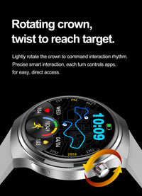 Thumbnail for WATCH GT4 Smart Watch: Unisex Design with 360*360 HD Screen, 150+ Sports Modes & Bluetooth Calling