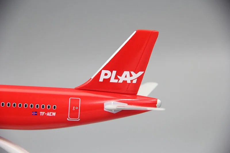 Flyplay Iceland Play Air Airbus 321 neo A321neo Airplane Model (1/200 Scale)