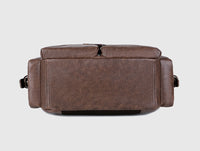 Thumbnail for Fashion Vintage PU Leather Men's Backpack