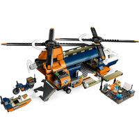 Thumbnail for 881PCS Jungle Rescue Mission City Jungle Explorer Helicopter Figures Bricks