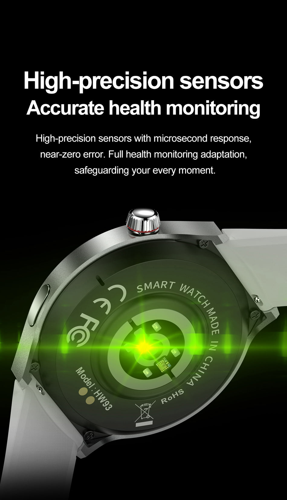 WATCH GT4 Smart Watch: Unisex Design with 360*360 HD Screen, 150+ Sports Modes & Bluetooth Calling