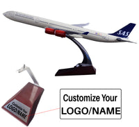 Thumbnail for Scandinavian SAS Airbus A340 Airplane Model (Handmade 47CM)
