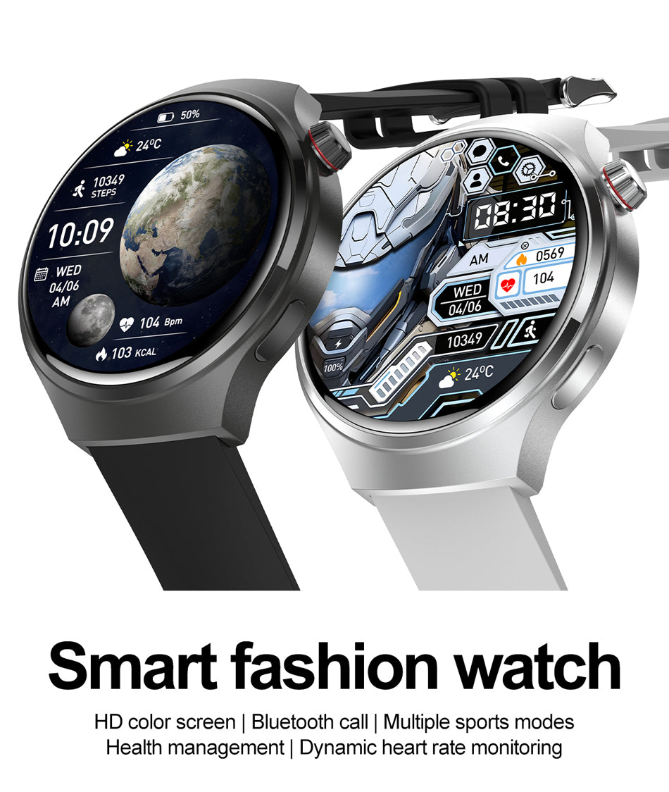 WATCH GT4 Smart Watch: Unisex Design with 360*360 HD Screen, 150+ Sports Modes & Bluetooth Calling