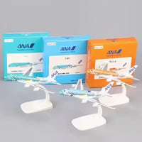 Thumbnail for Japan ANA Airlines Airbus A380 Turtle KaLa Airplane Model (14CM 1/500 Scale)