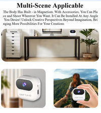 Thumbnail for 1080P HD Mini Camcorder (Pet/Vlog) with WiFi, Motion Detection, Magnetic Adsorption