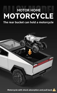 Thumbnail for 1:32 Telescopic Trailer Camper Alloy Model