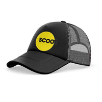 Thumbnail for Scoot Airlines trucker cap - full black