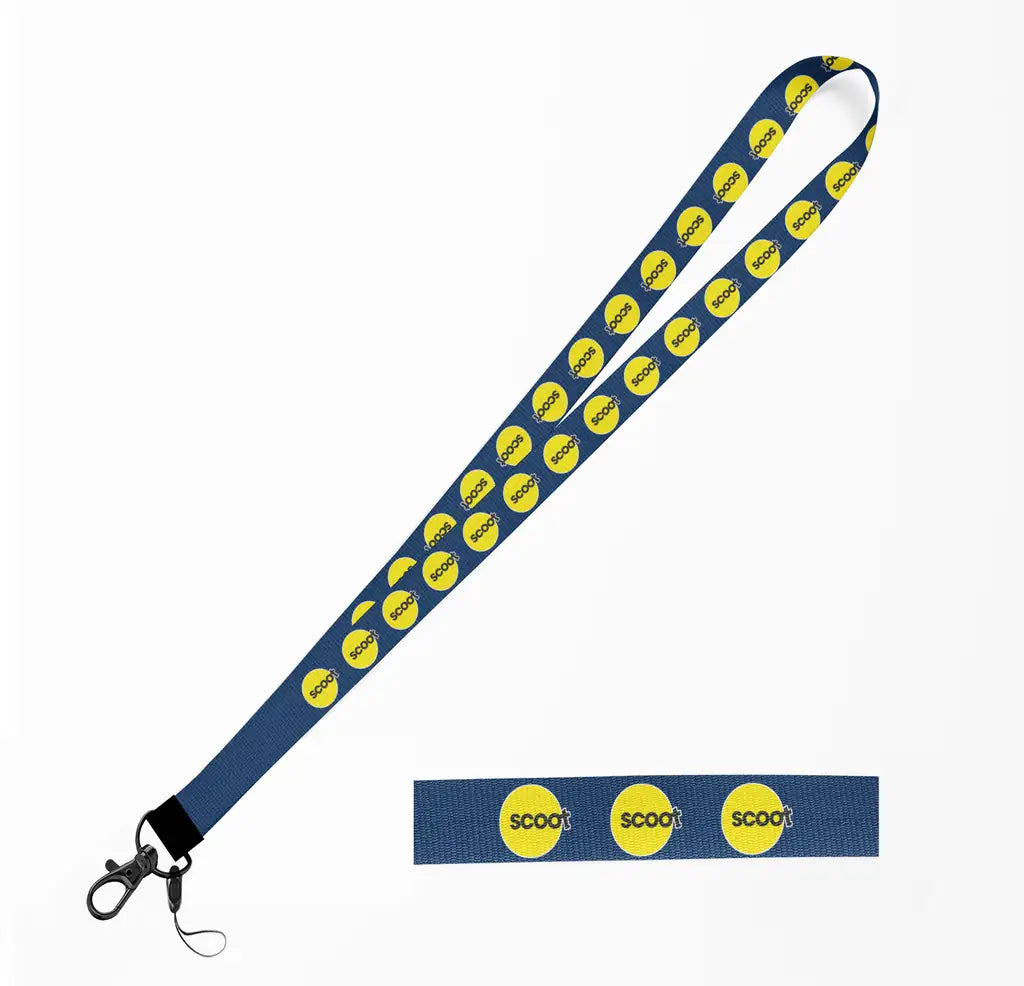 Scoot Airlines lanyard - dark blue