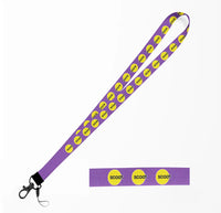 Thumbnail for Scoot Airlines lanyard - purple