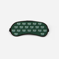 Thumbnail for Scottish Aviation Twin Pioneer Series 3 - Cartoon Pattern - Sleep Mask - Dark Green