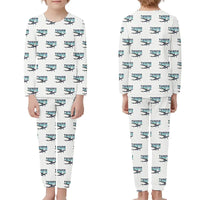 Thumbnail for Scottish Aviation Twin Pioneer Series 3 - Children Pajamas - Original Pattern - White