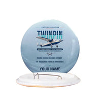 Thumbnail for Scottish Aviation Twin Pioneer Series 3 - Original + Name - Pin - Light Blue