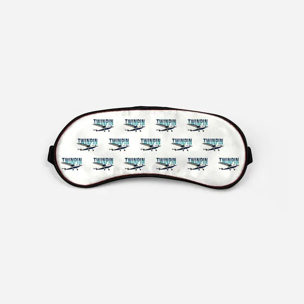 Scottish Aviation Twin Pioneer Series 3 - Original Pattern - Sleep Mask - White
