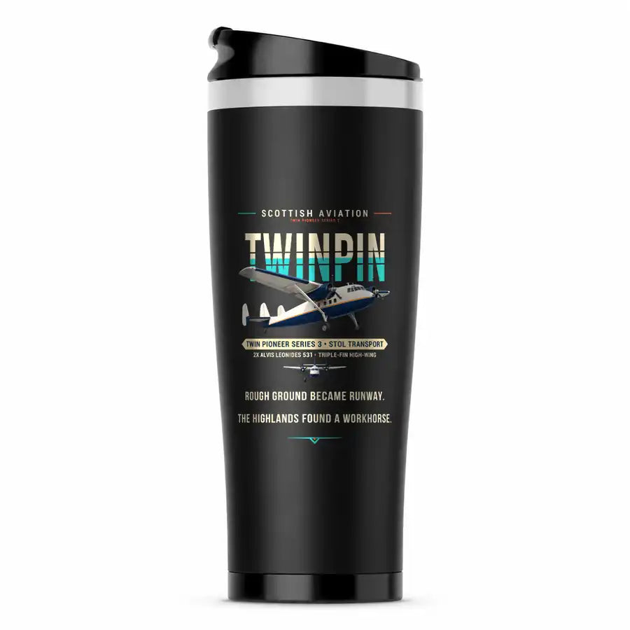 Scottish Aviation Twin Pioneer Series 3 - Original - Stainless Steel (No Holder) - Black