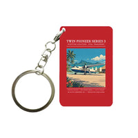 Thumbnail for Scottish Aviation Twin Pioneer Series 3 - Poster - Key Chain - Red