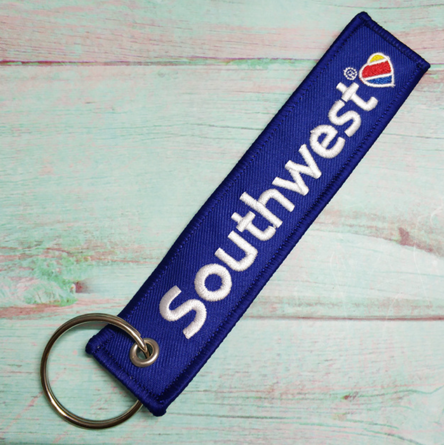 Southwest Airlines Designed Key Chains