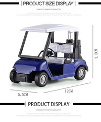 Thumbnail for 1:20 Mini Alloy Golf Cart Model with Club, Pull-Back