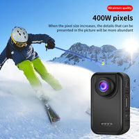 Thumbnail for Waterproof 2K Thumb-Size Action Camera with 1.47″ HD Screen, Moto Mount