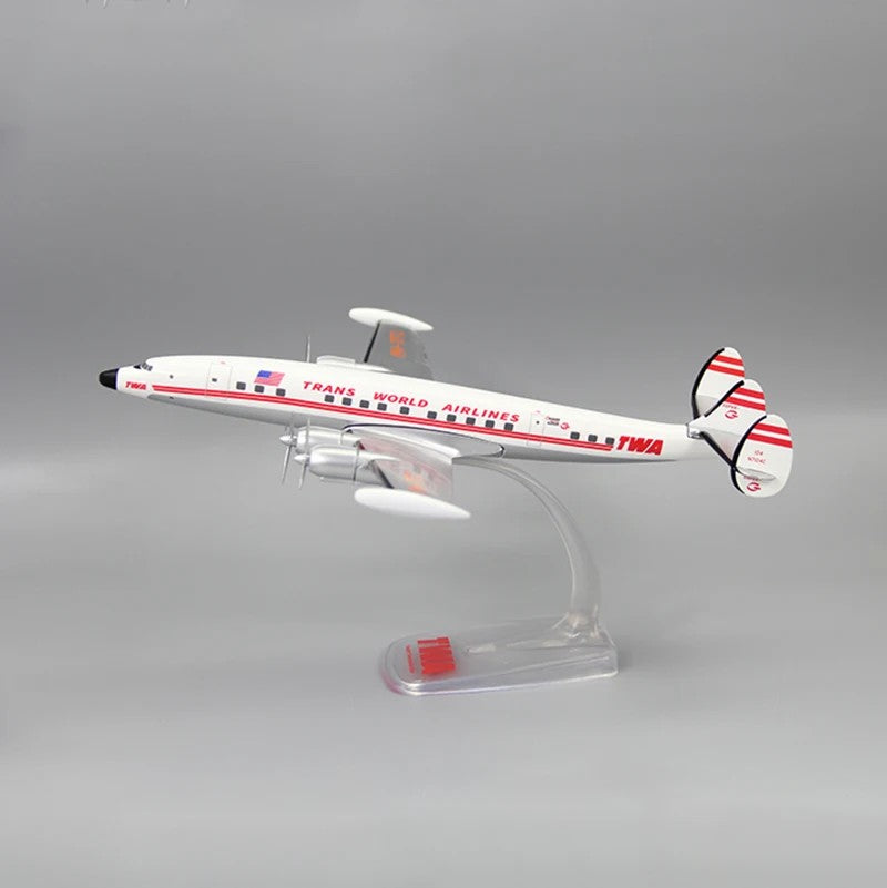 L1049 L-1049  TWA Lockheed Airplane Model (1:125 Scale)