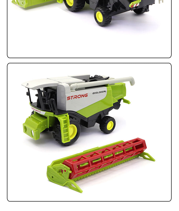 Die-Cast Harvester Model - view 2