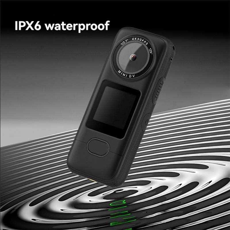 4K HD Night Vision WiFi Sports Camera with Touch Screen, Waterproof, Anti-Shake & Accessories With 16GB card