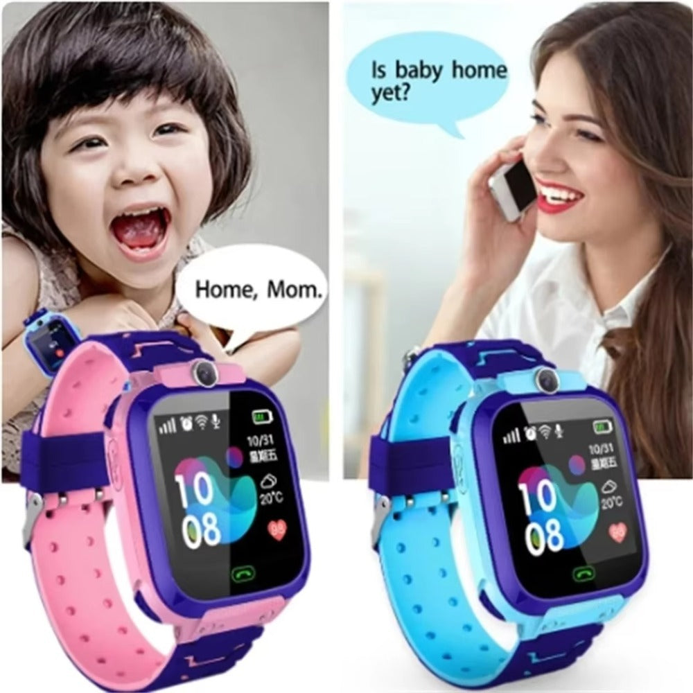 Multifunctional Q12 Children's Watch: Waterproof Design, Call, SOS, Camera & Accurate Positioning for Kids