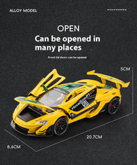 Thumbnail for 1:22 McLaren P1 GTR Alloy Supercar Model with Sound-Light