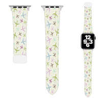 Thumbnail for Seamless 3D Airplanes Designed Soft Silicone Apple Watch Bands
