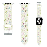 Thumbnail for Seamless 3D Airplanes Designed Soft Silicone Apple Watch Bands