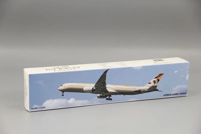 Etihad Airbus A350-1000 Airplane Model(1/200 Scale)