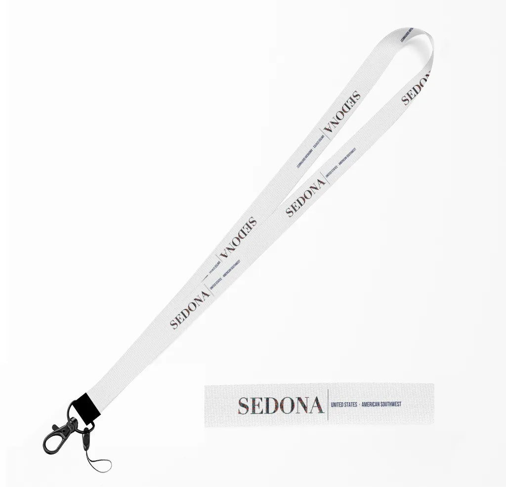Sedona City Series lanyard - white