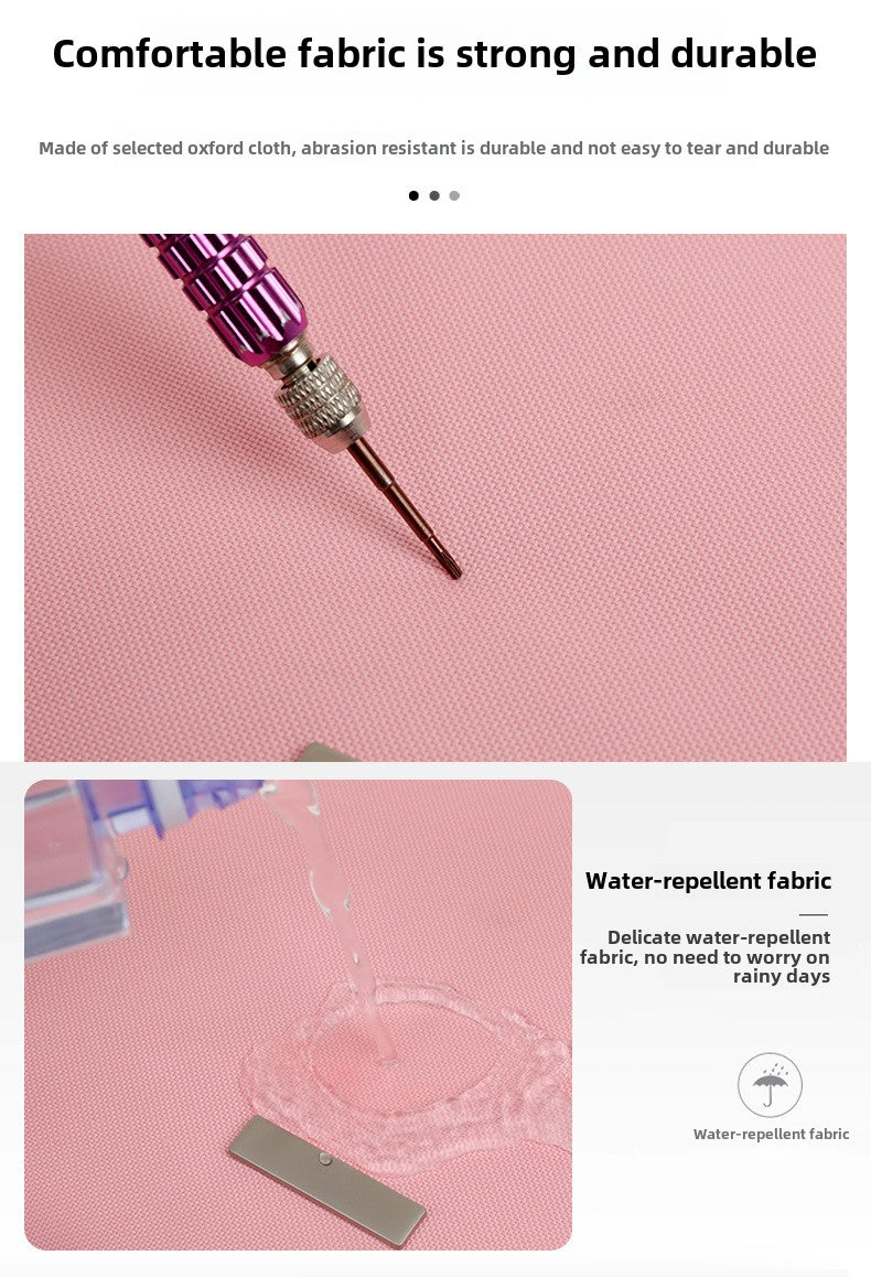 Waterproof Contrast Color Shoulder Laptop Bag