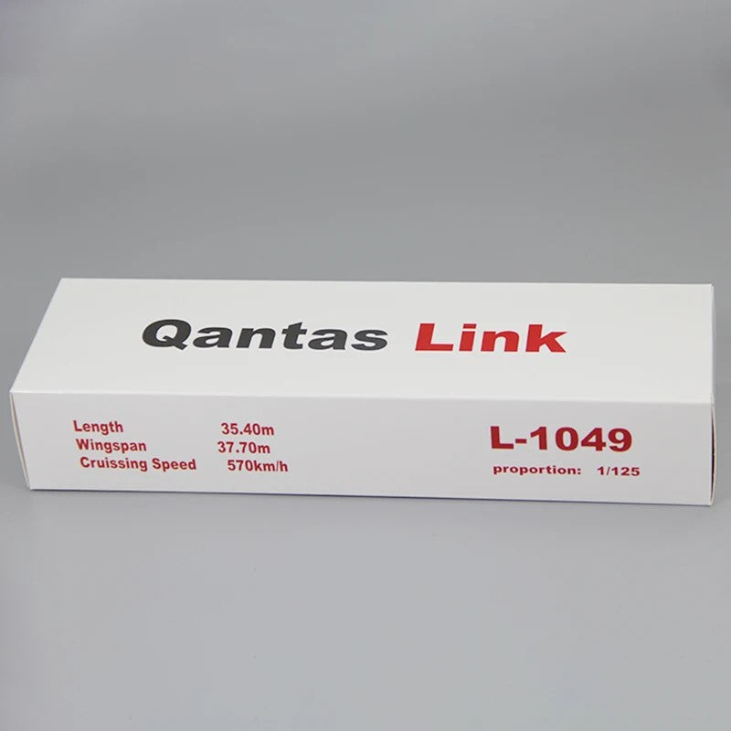 L1049 L-1049 QANTAS CONNIE  Airplane Model (1:125 Scale)