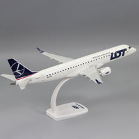 Thumbnail for LOT Polish Air E195 E-195 Airplane Model (1/100 Scale)