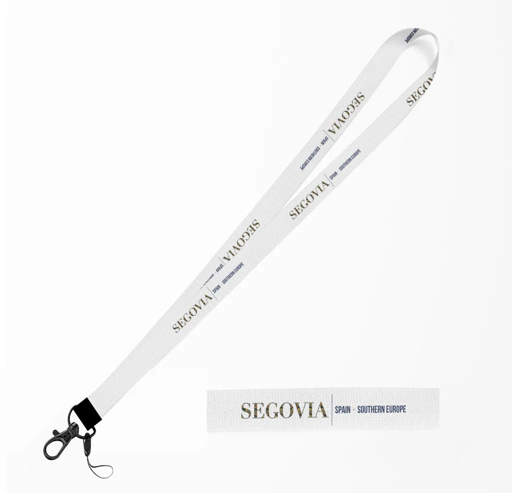 Segovia City Series lanyard - white
