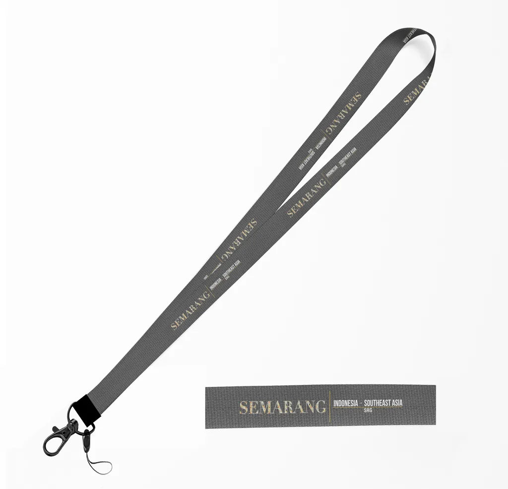 Semarang City Series lanyard - gray