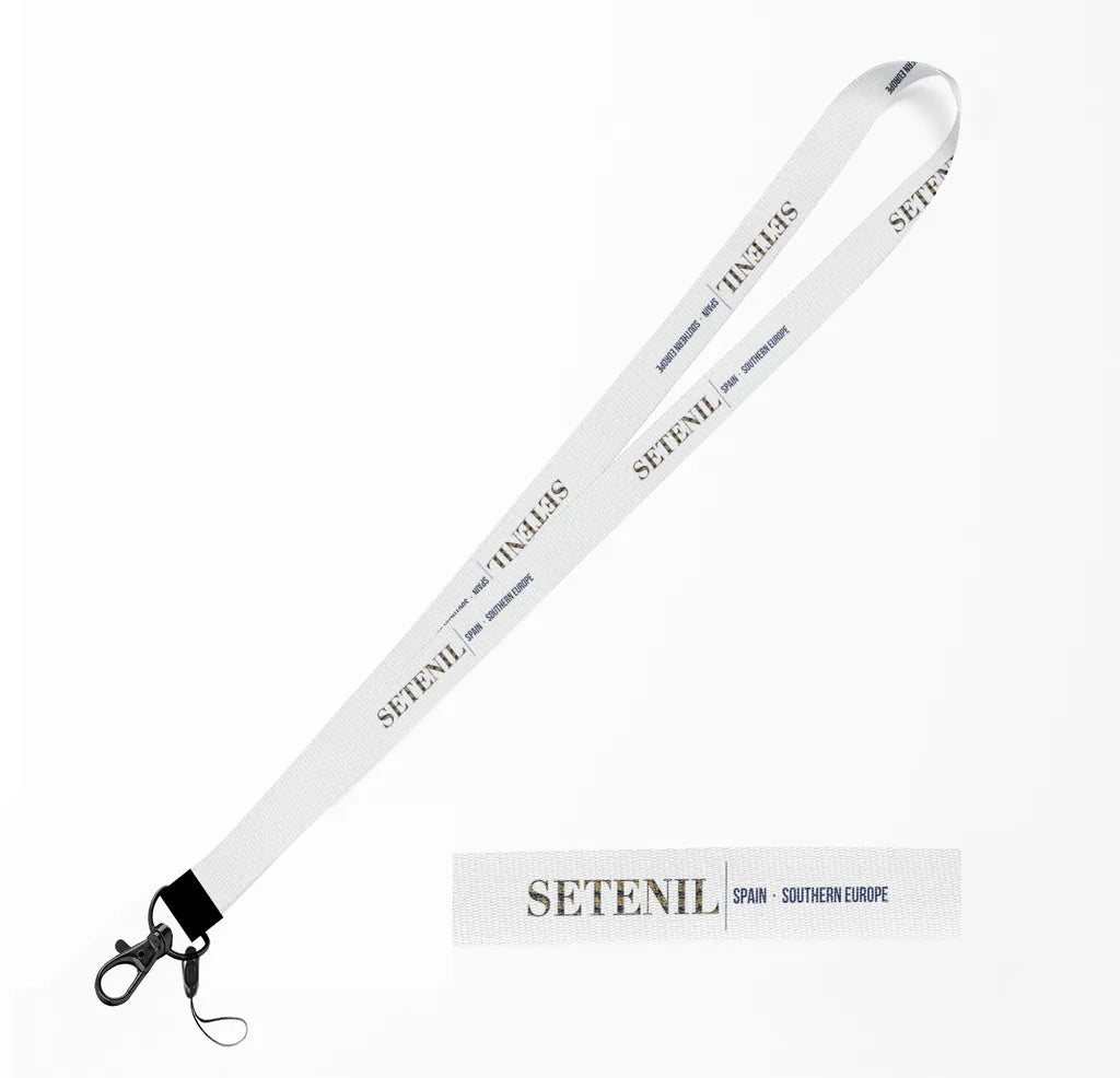 Setenil City Series lanyard - white