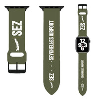 Thumbnail for WBV6 | Seychelles International Airport SEZ - Granite Tide Canopy | Green Army (Metal Buckle)
