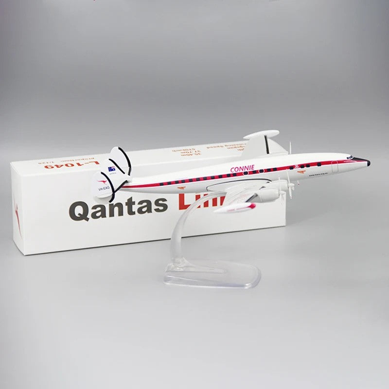 L1049 L-1049 QANTAS CONNIE  Airplane Model (1:125 Scale)