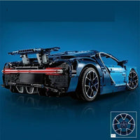 Thumbnail for 4031Pcs Blue Bugatti Car For Model - view 5