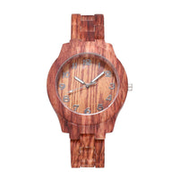 Thumbnail for Fashion Wood Watch Men Bamboo Wooden Watches Movement Clock