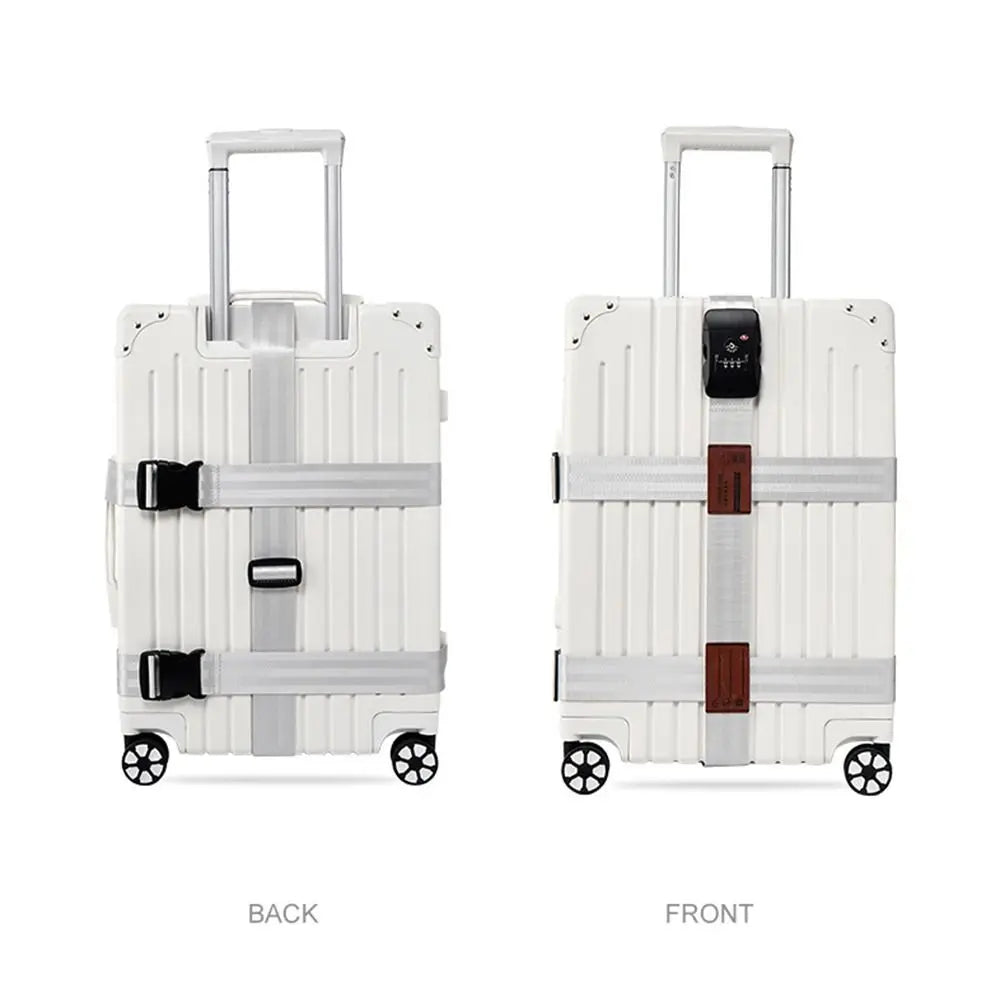 Check-in Adjustable Explosion-proof Luggage With Password Lock Anti-theft