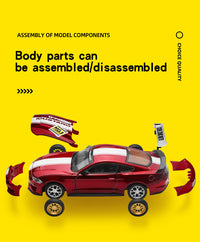 Thumbnail for 1/42 Ford Mustang GT Alloy Assembly Model