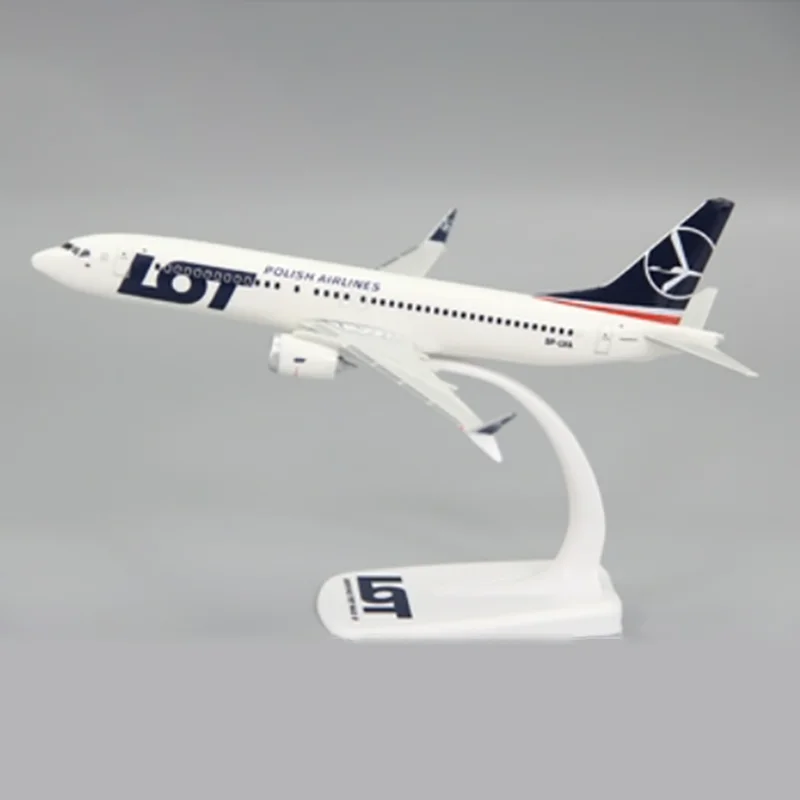LOT POLISH Airlines Boeing 737MAX8 Airplane Model (1/200 Scale)